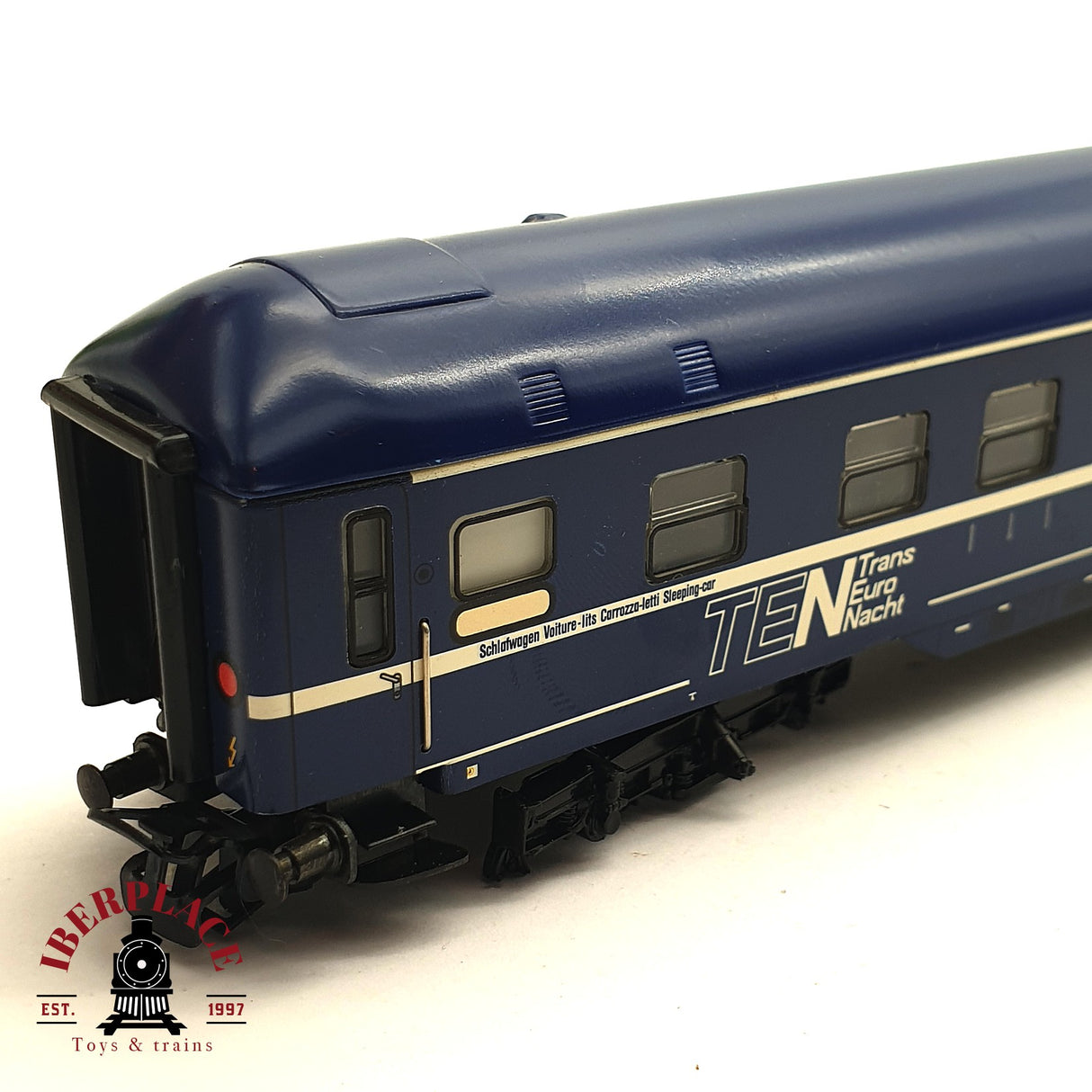 ♻️ 2da mano - Märklin 4130 vagón pasajeros DB Trans Euro Nacht H0 escala 1:87 E16