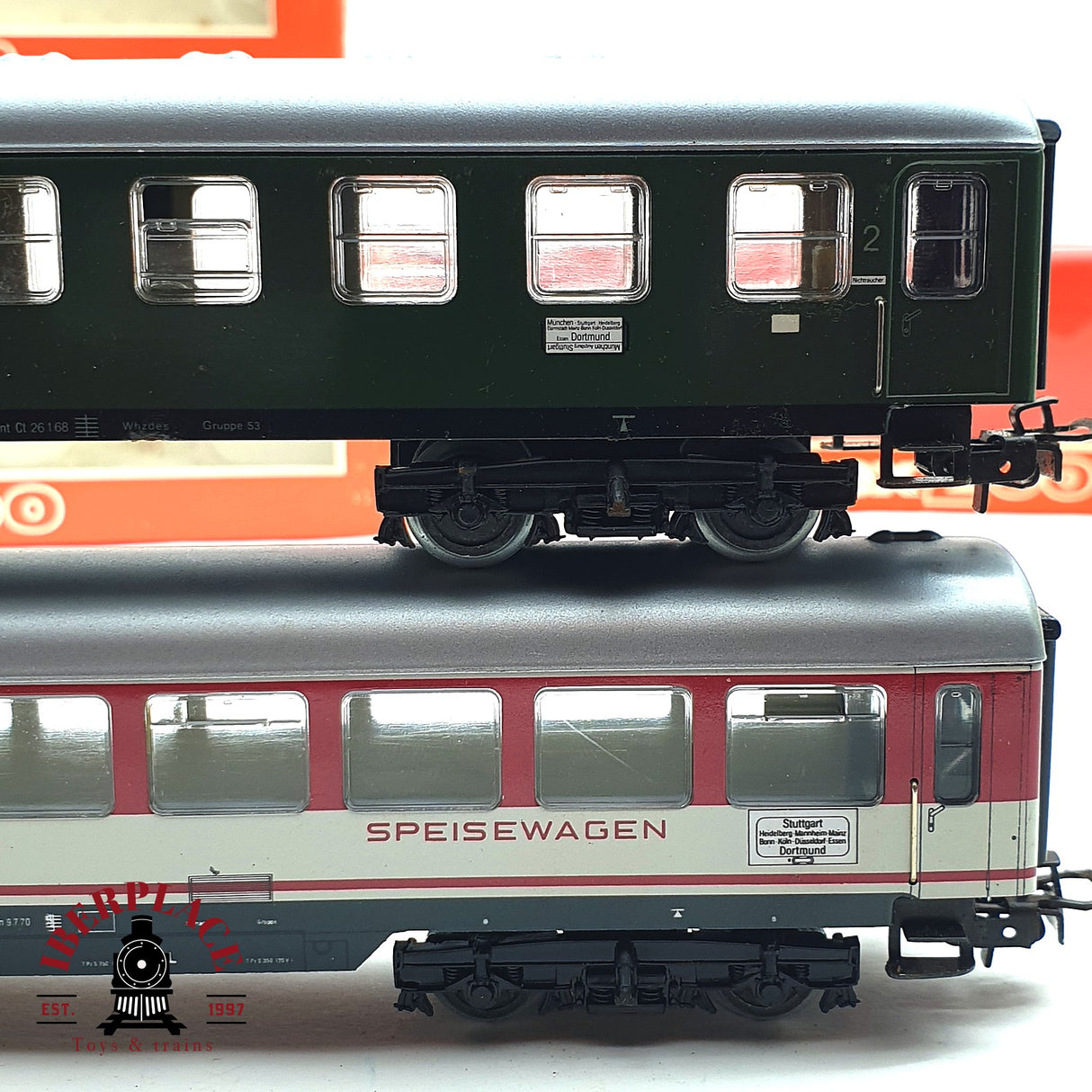 ♻️ 2da mano - AC Märklin Primex 5x Locomotora 3029 y coches de pasajero H0 escala 1:87 E16