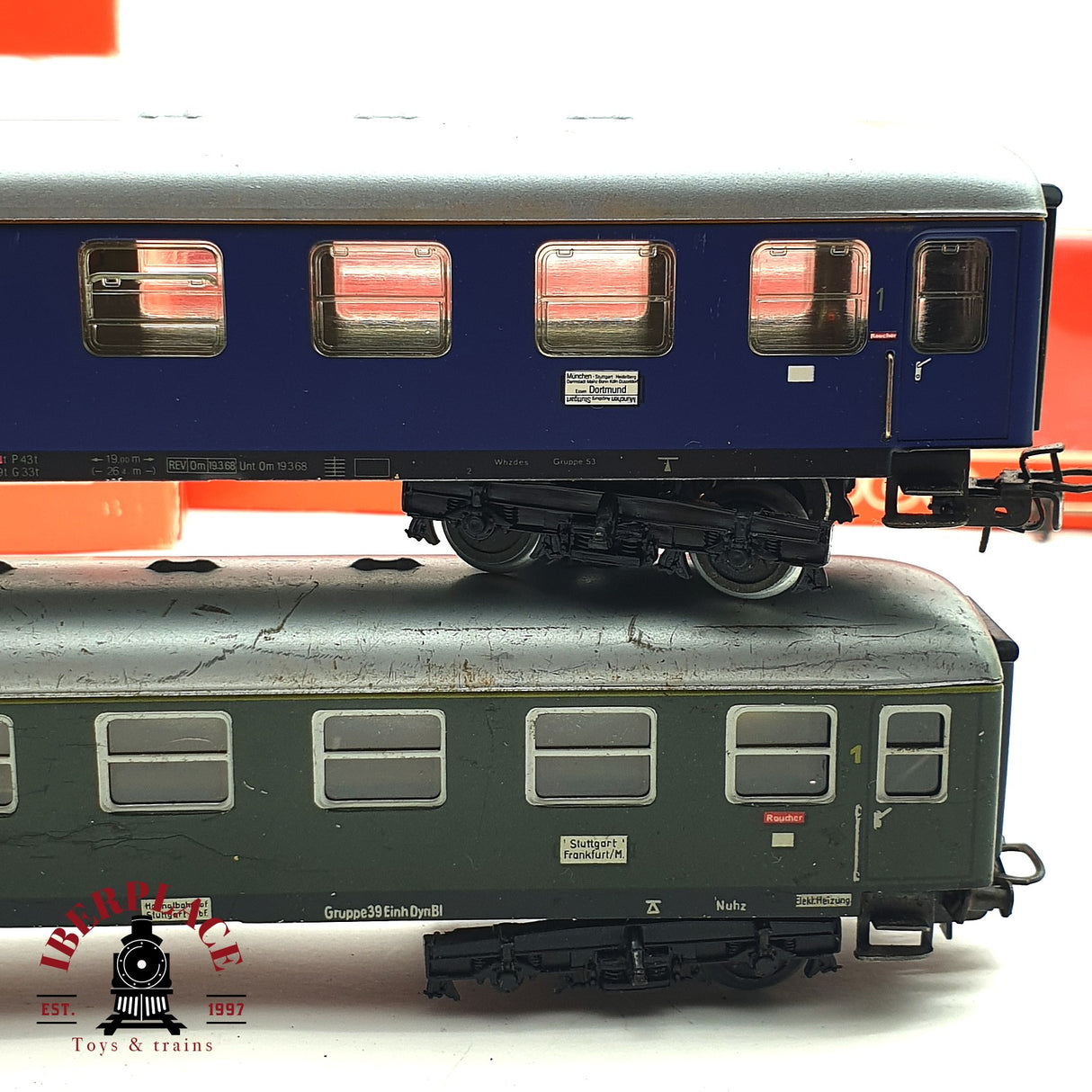 ♻️ 2da mano - AC Märklin Primex 5x Locomotora 3029 y coches de pasajero H0 escala 1:87 E16