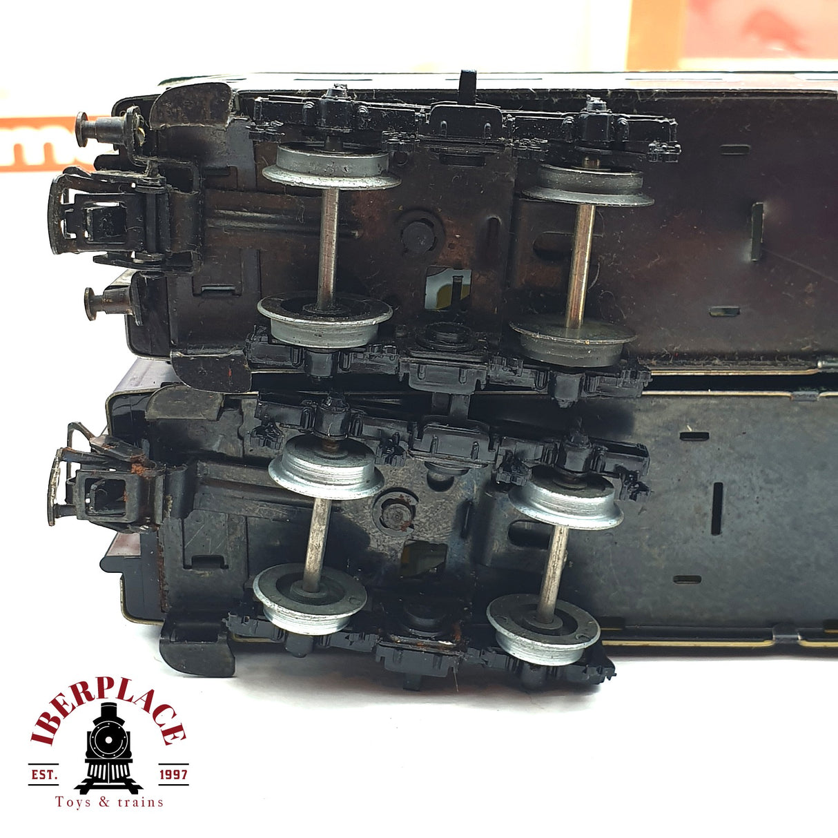 ♻️ 2da mano - AC Märklin Primex 5x Locomotora 3029 y coches de pasajero H0 escala 1:87 E16