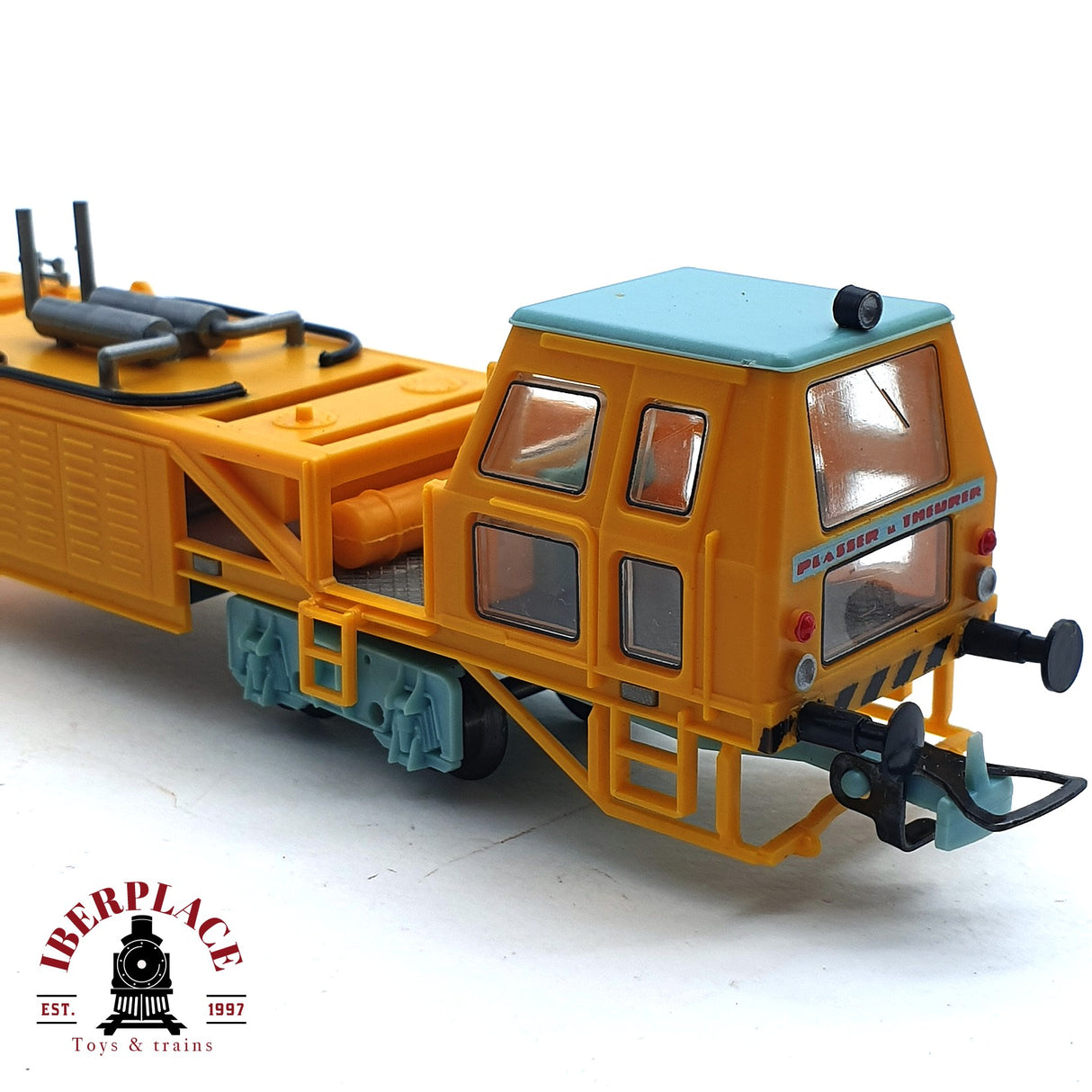 ♻️ 2da mano - DC Liliput vagón nivelador de vias Duomatic 07-32 H0 escala 1:87 E16