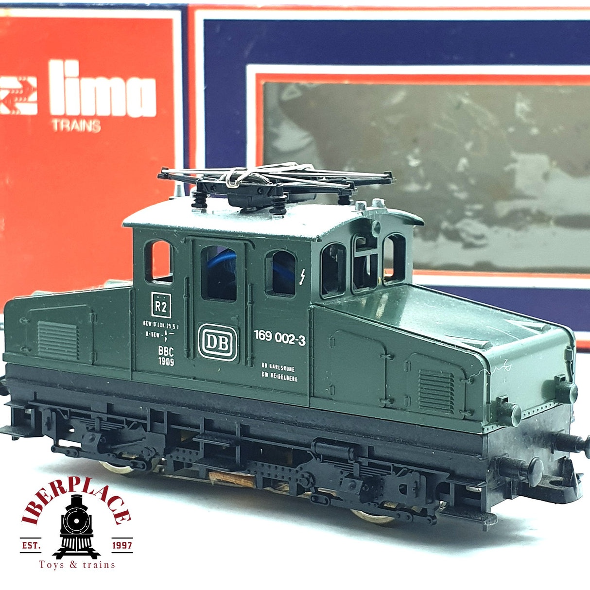 ♻️ 2da mano - DC Lima 1660G Locomotora DB 169 002-3 H0 escala 1:87 E16