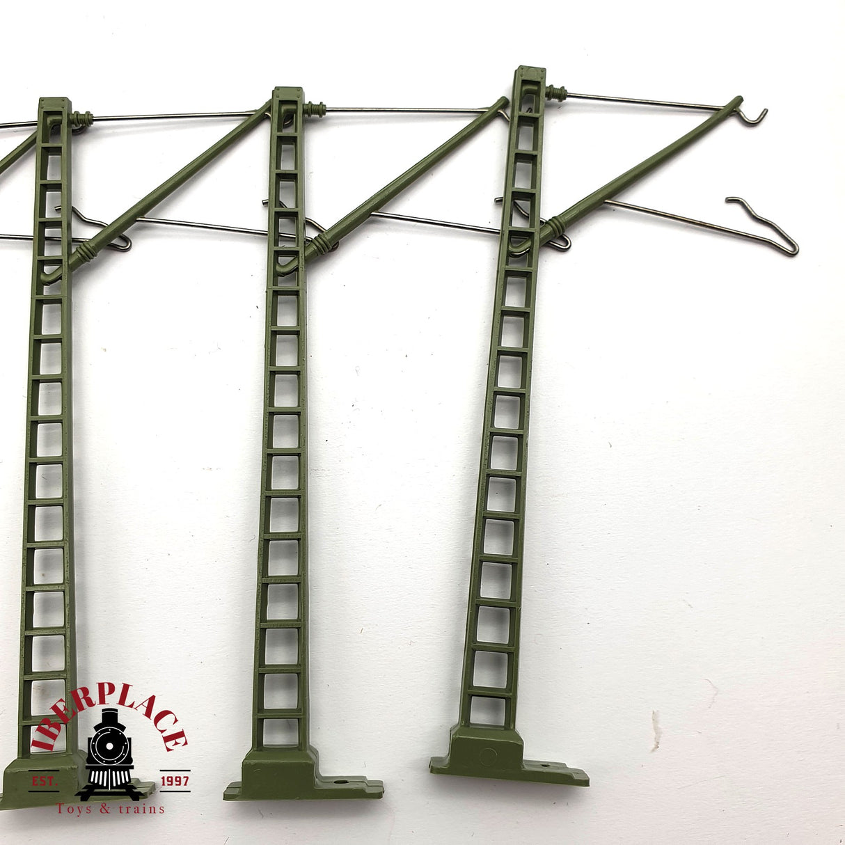 ♻️ 2da mano - Märklin 10x 7009 Postes de catenaria sistema M H0 escala 1:87 E16