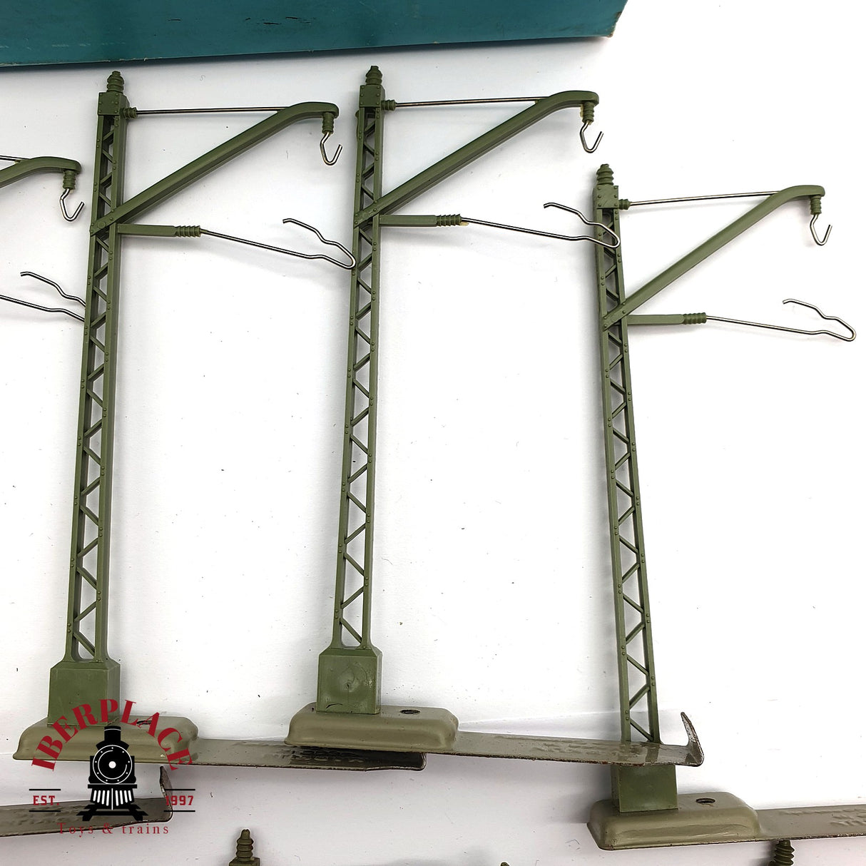 ♻️ 2da mano - Märklin 10x 7009 Postes de catenaria H0 escala 1:87 E16 3/3