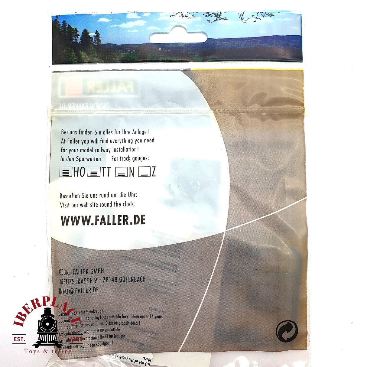 💡 Faller 180921 - 2 Sacos de viento con mástiles H0 escala 1:87 E18