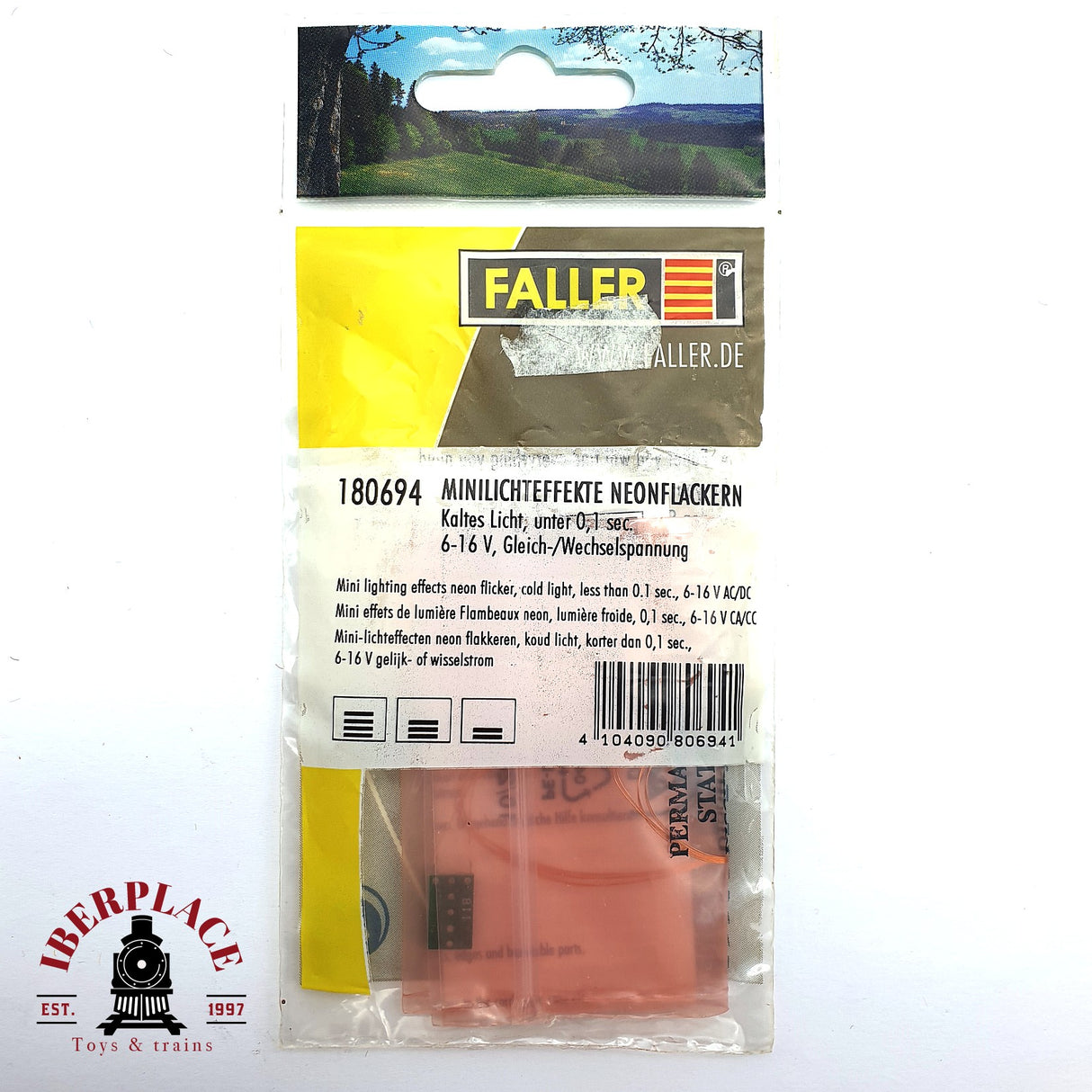 💡 Faller 180694 - parpadeo de neón H0 escala 1:87 E18