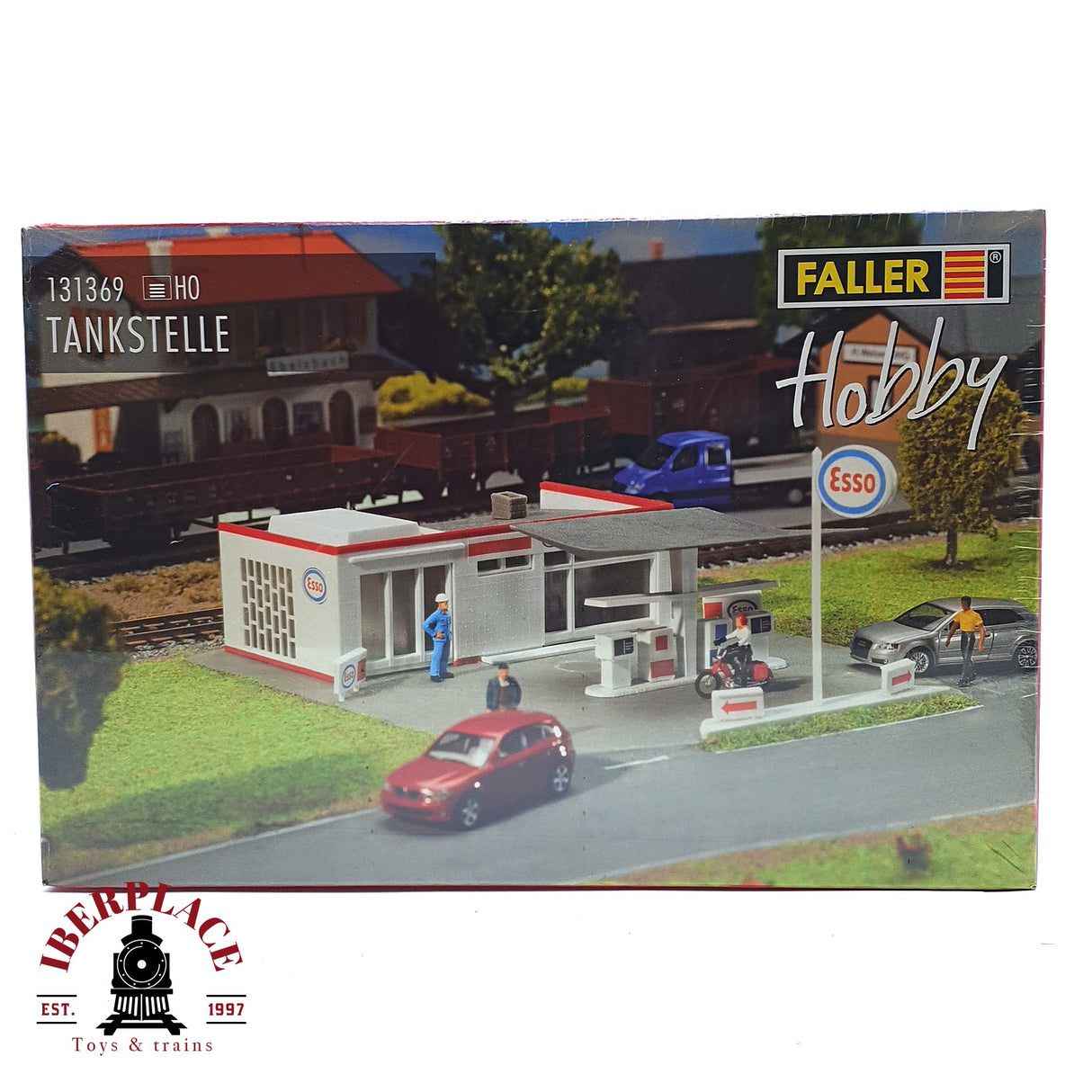 💡 Faller 131369 Gasolinera Kit de montaje H0 escala 1:87 E18