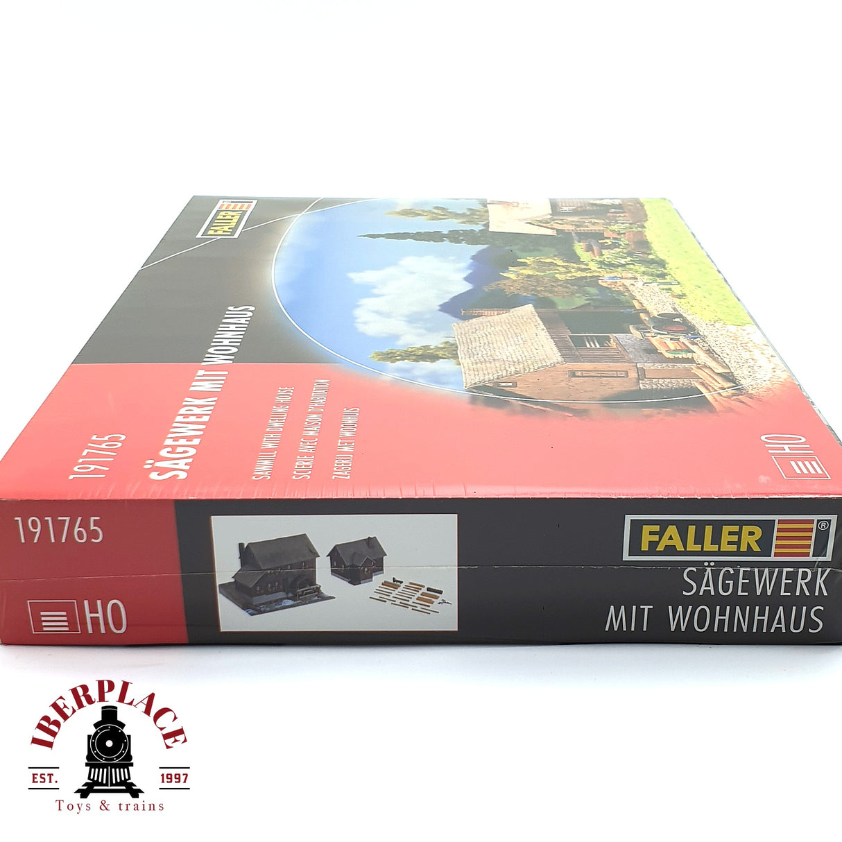 💡 Faller 191765 Aserradero con vivienda Kit de montaje H0 escala 1:87 E18