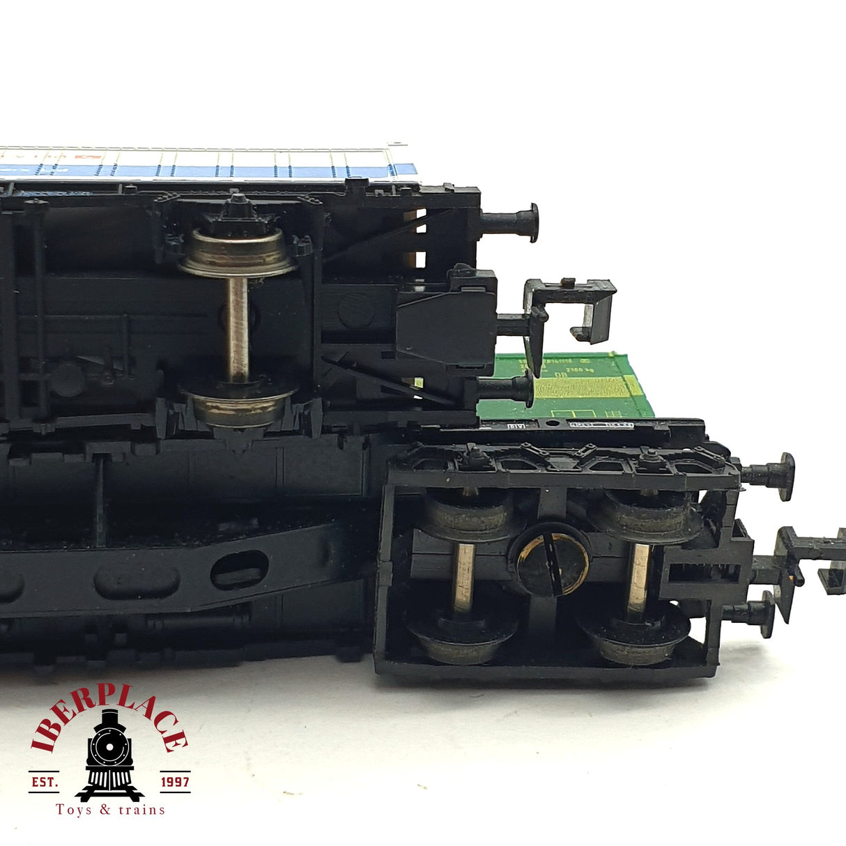 ♻️ 2da mano - 2x Fleischmann Minitrix vagones contenedor Schenker Containerway N escala 1:160 E16
