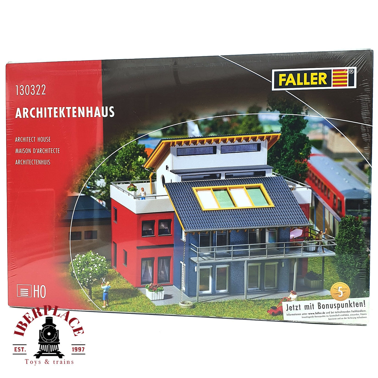 💡 Faller 130322 Casa de diseño Kit de montaje H0 escala 1:87 E18