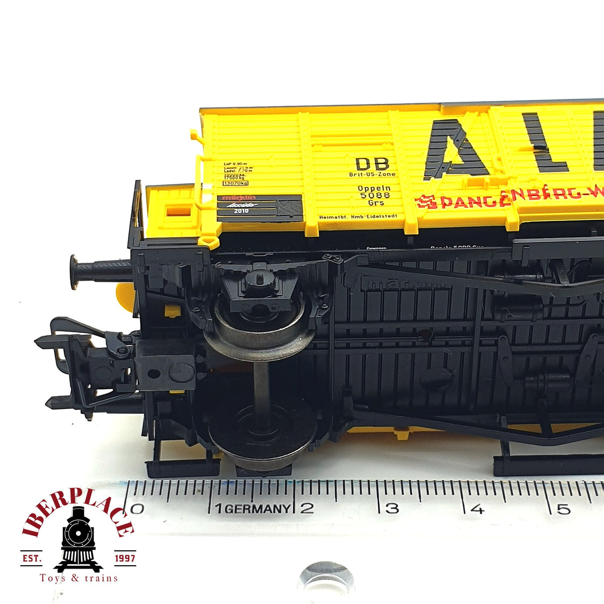♻️ Märklin 48160 vagón cerrado anual 2010 ALAK DB H0 escala 1:87 E17