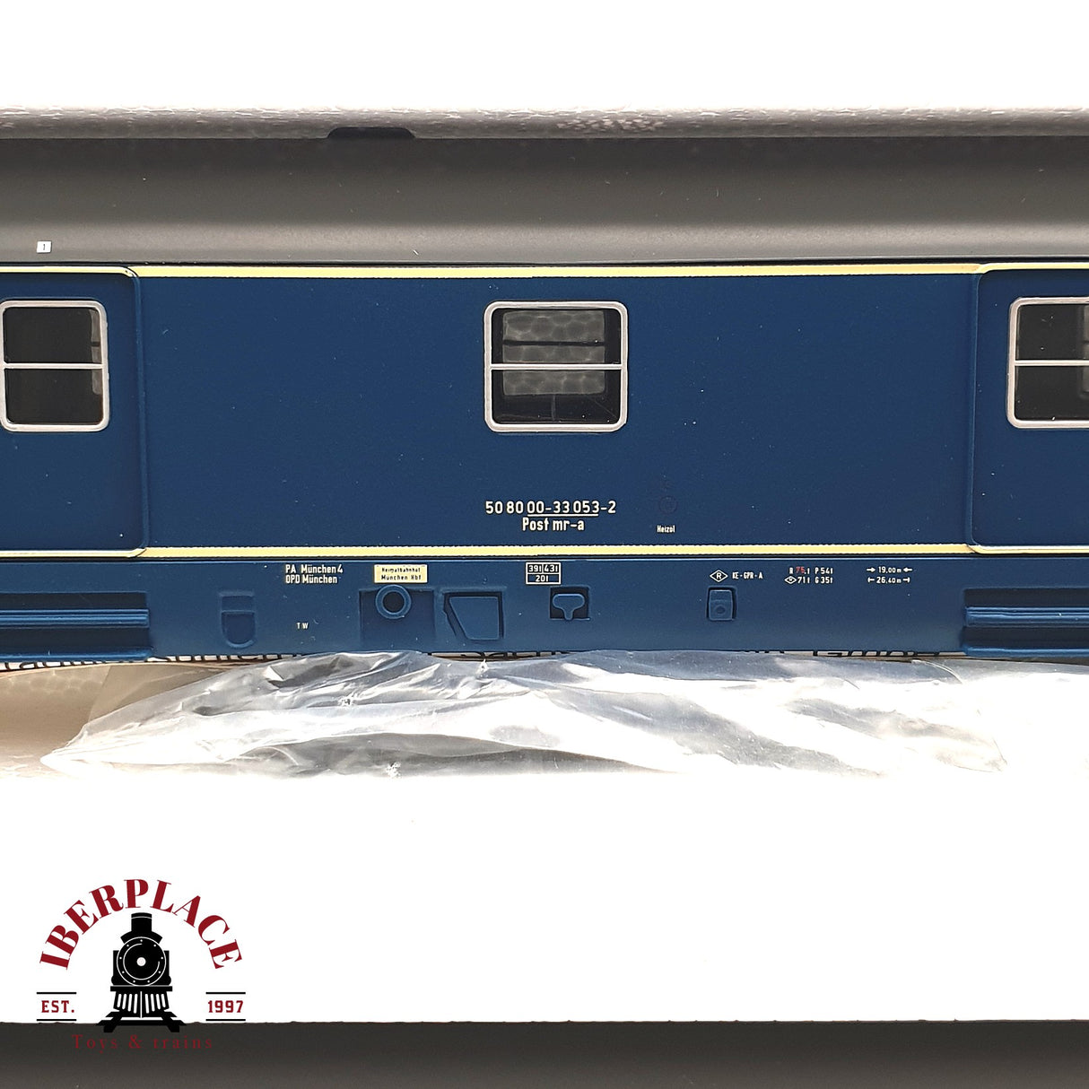 ♻️ DC 3x Sachsenmodelle vagones correos postales DBP Ep 4 y 5 H0 escala 1:87 E17