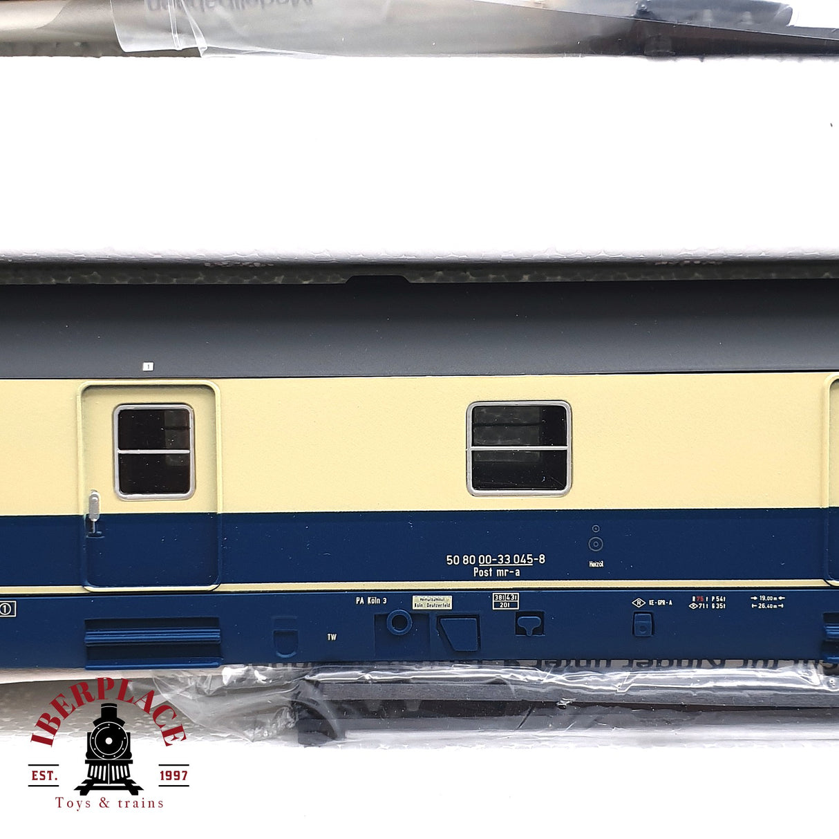 ♻️ DC 3x Sachsenmodelle vagones correos postales DBP Ep 4 y 5 H0 escala 1:87 E17