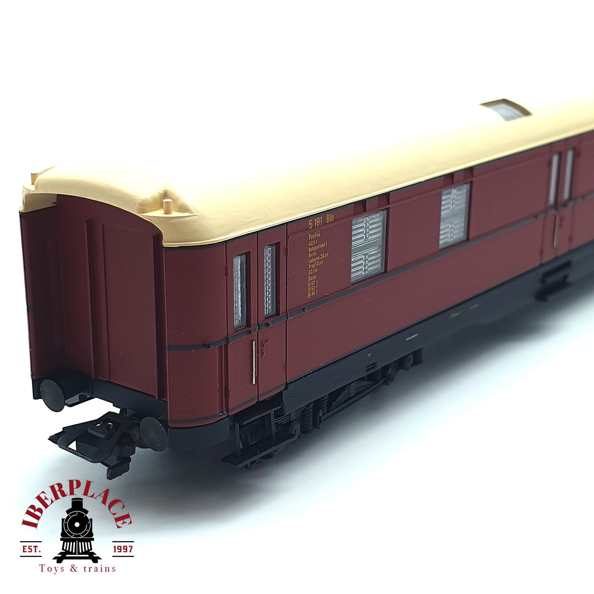 ♻️ DC Liliput L383813 vagón correos postales DRG Ep II H0 escala 1:87 E17
