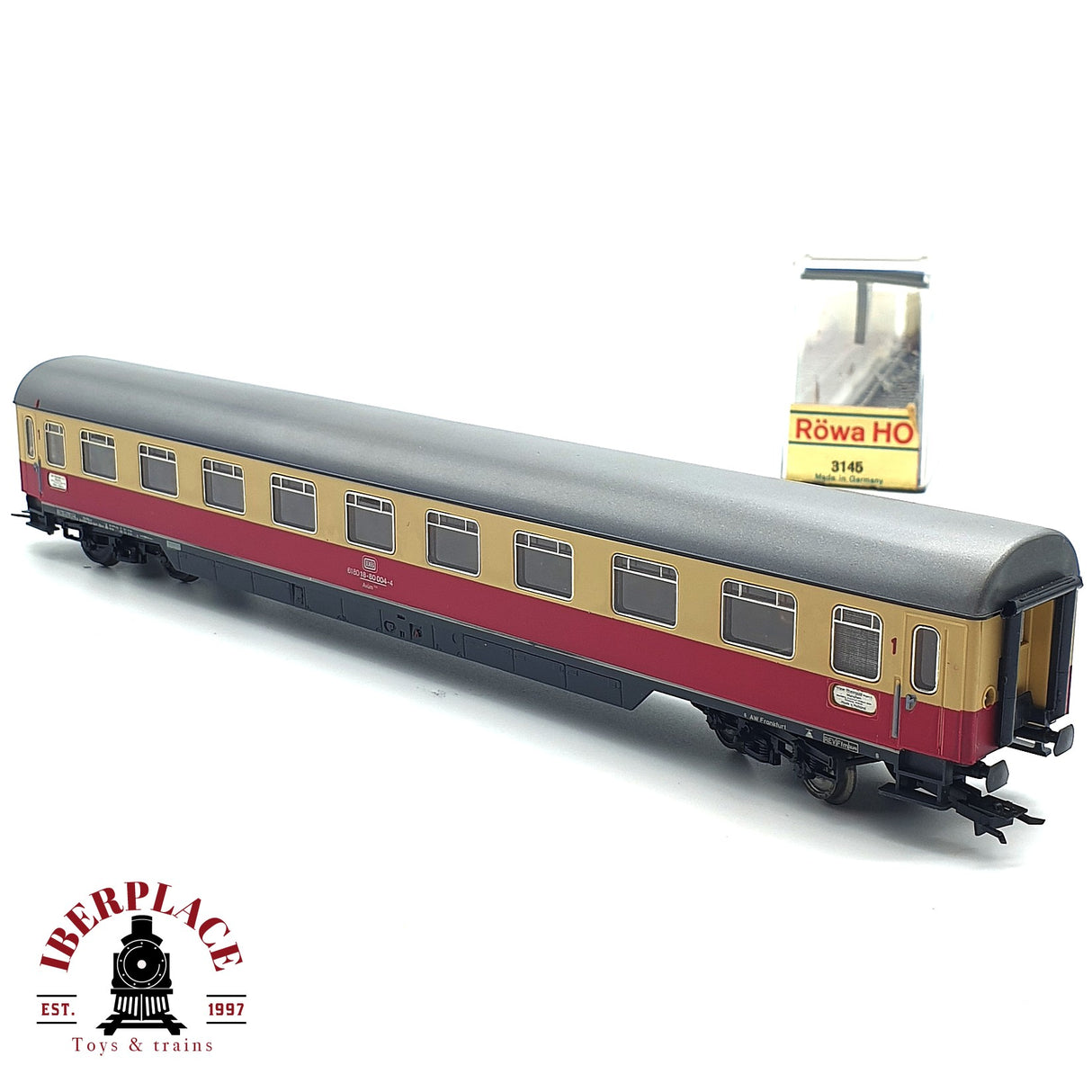 ♻️ DC Röwa 3145 vagón pasajeros DB 618018 clase 1 H0 escala 1:87 E17