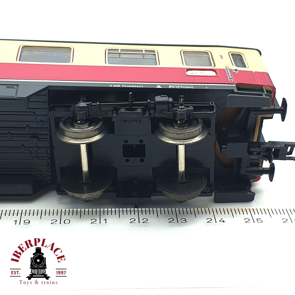 ♻️ DC Röwa 3145 vagón pasajeros DB 618018 clase 1 H0 escala 1:87 E17