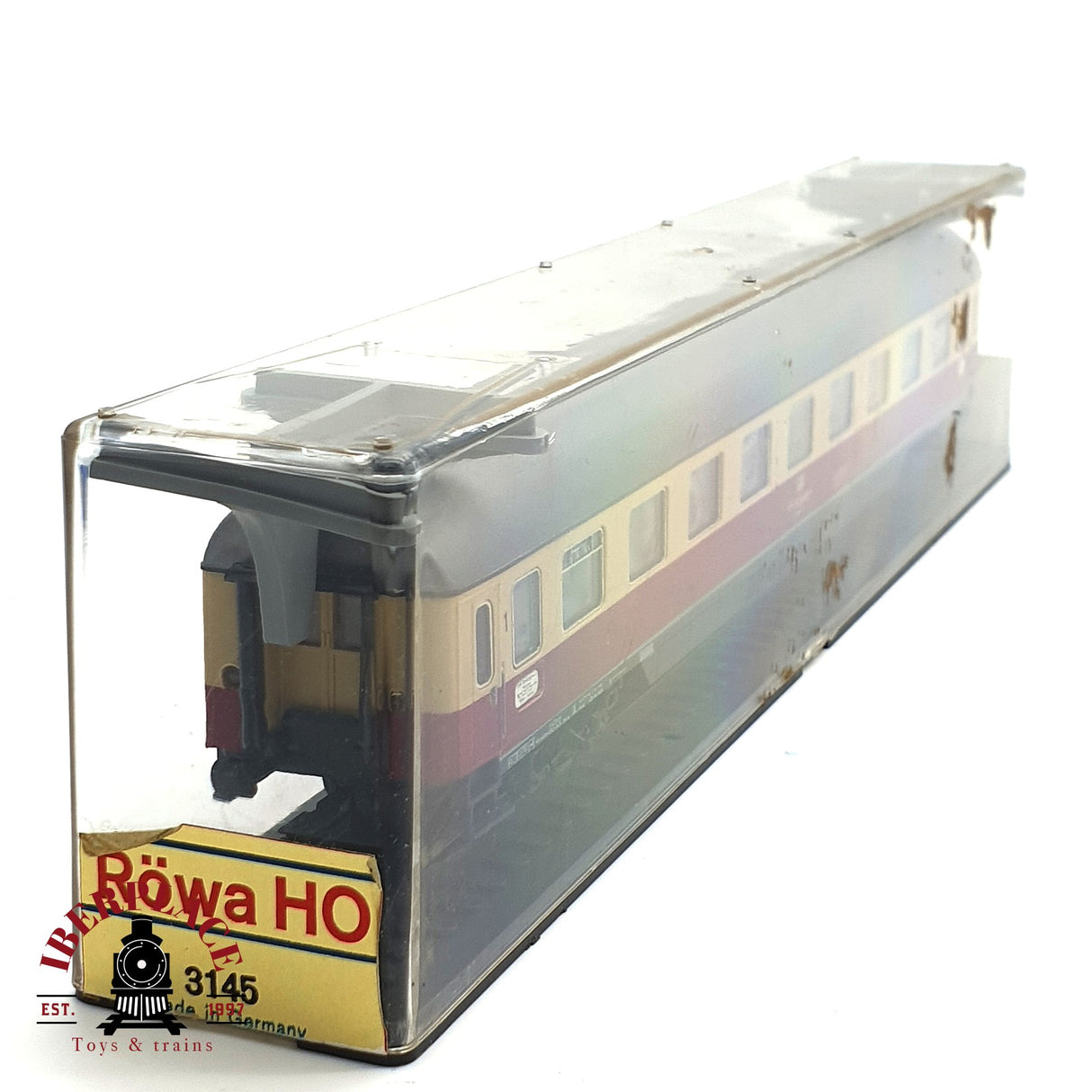 ♻️ DC Röwa 3145 vagón pasajeros DB 618018 clase 1 H0 escala 1:87 E17