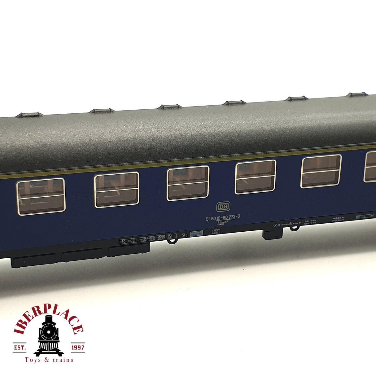 ♻️ DC Röwa 3112 vagón pasajeros DB 518010 clase 1 H0 escala 1:87 E17