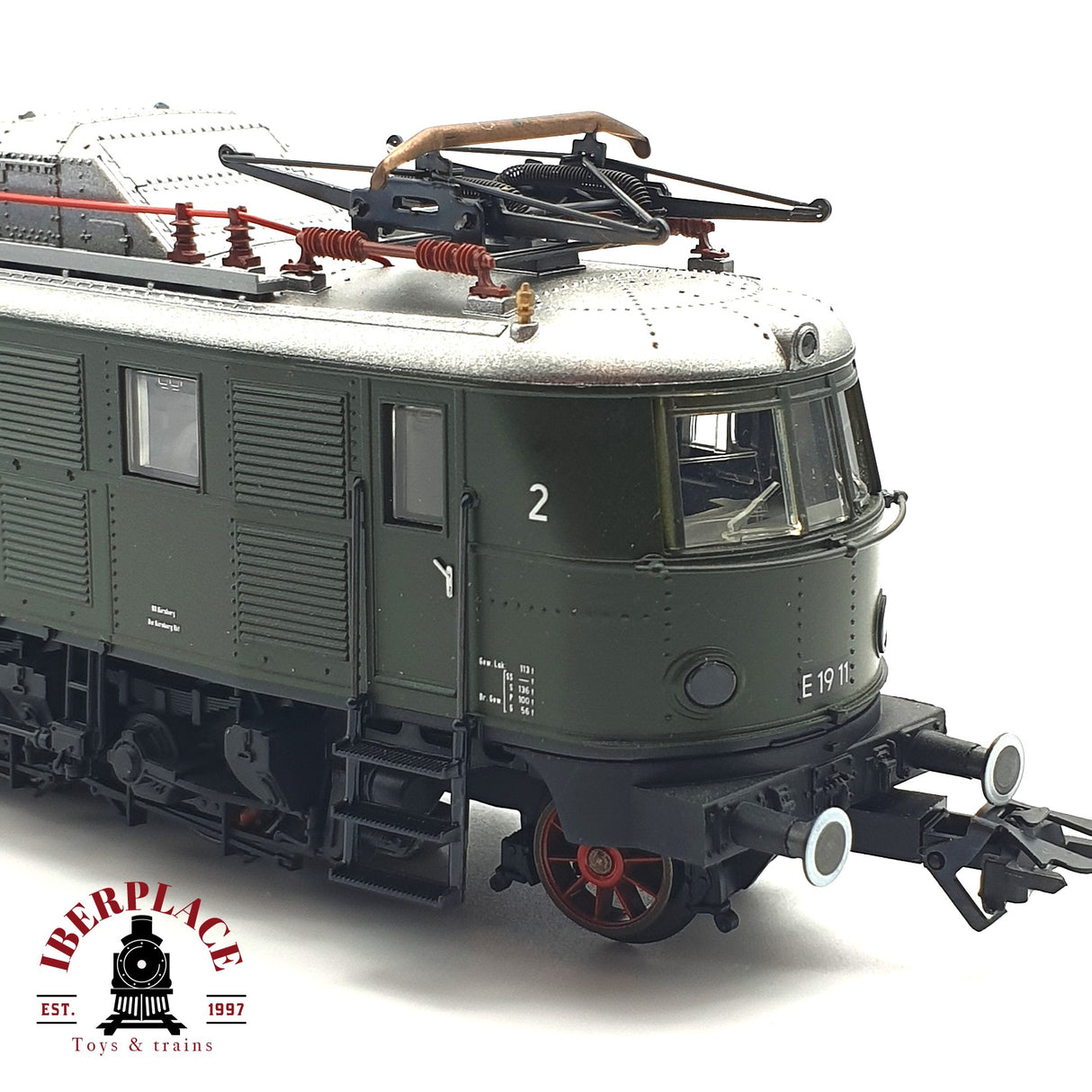 ♻️ Märklin 39190 Digital Locomotora BR E19 11 DB H0 escala 1:87 E17