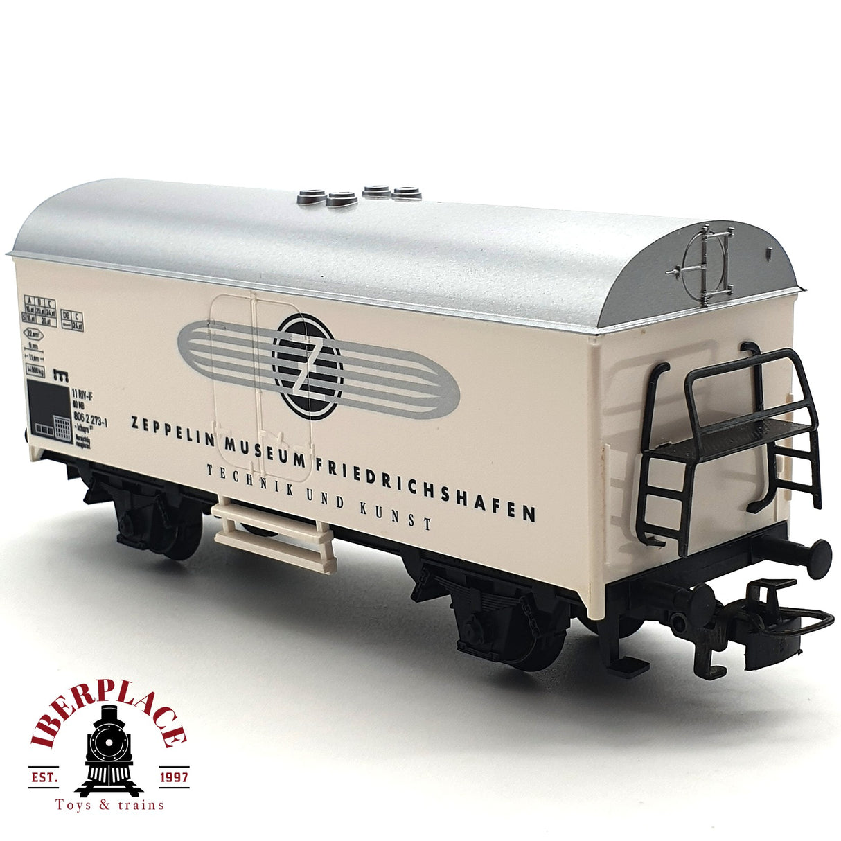 ♻️ Märklin vagón cerrado Luftschiff LZ 1906 DB H0 escala 1:87 E17