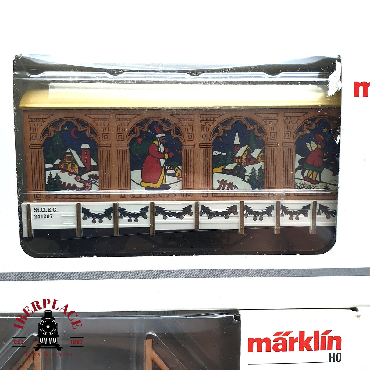 ♻️ Märklin 14x Vagones mercancias colección naavidad sin usar H0 escala 1:87 E17