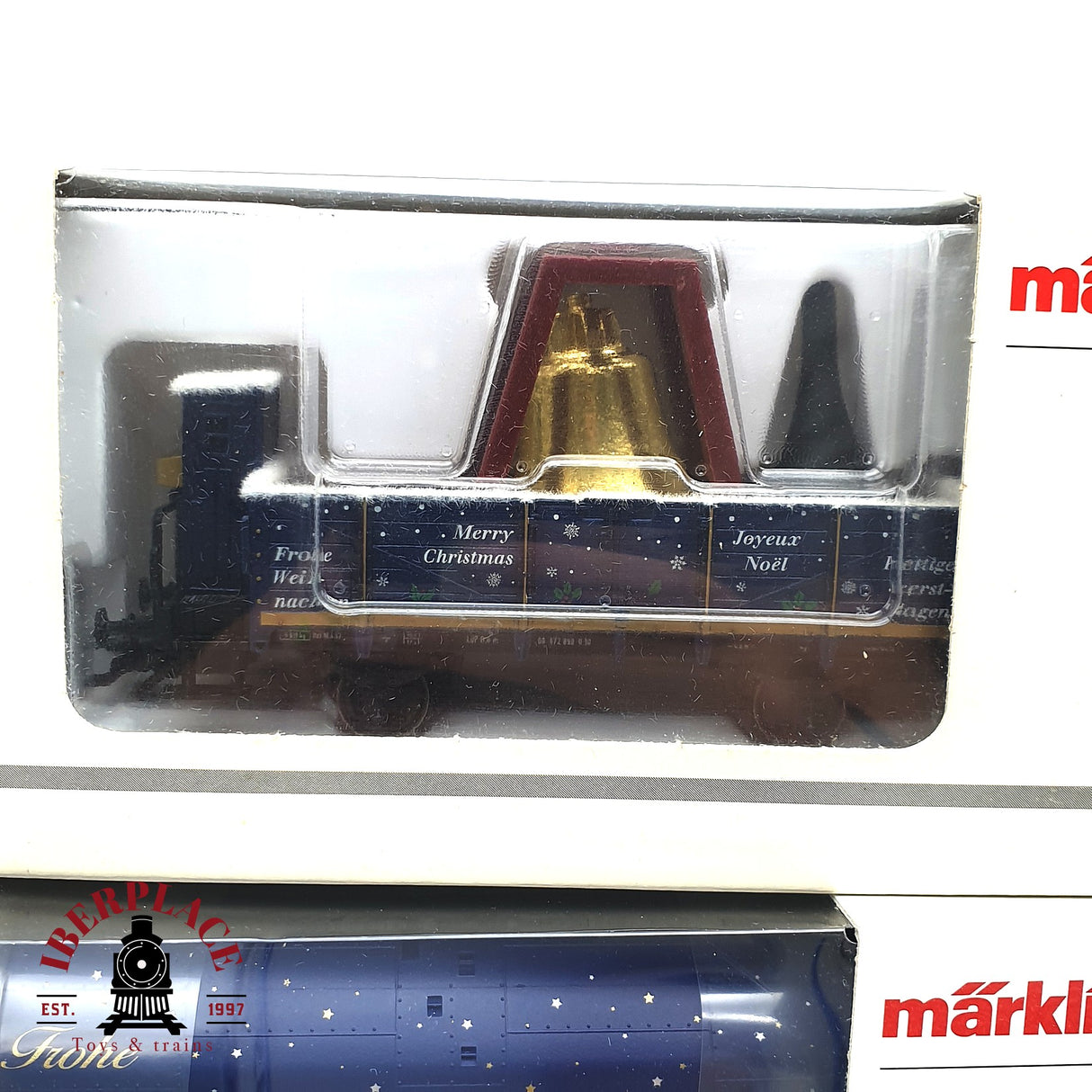 ♻️ Märklin 14x Vagones mercancias colección naavidad sin usar H0 escala 1:87 E17