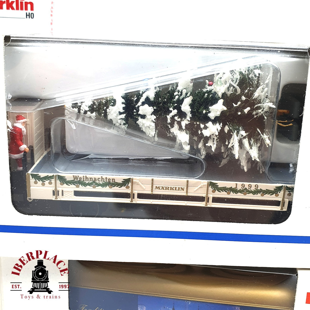 ♻️ Märklin 14x Vagones mercancias colección naavidad sin usar H0 escala 1:87 E17