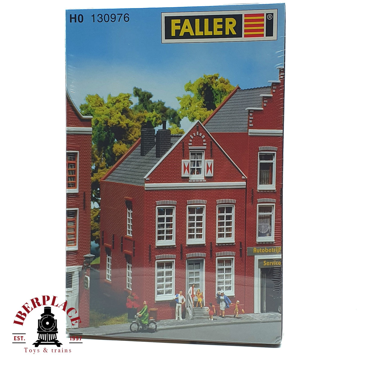 💡 Faller 130976 Casa de ladrillo recocido Kit de montaje H0 escala 1:87 E17