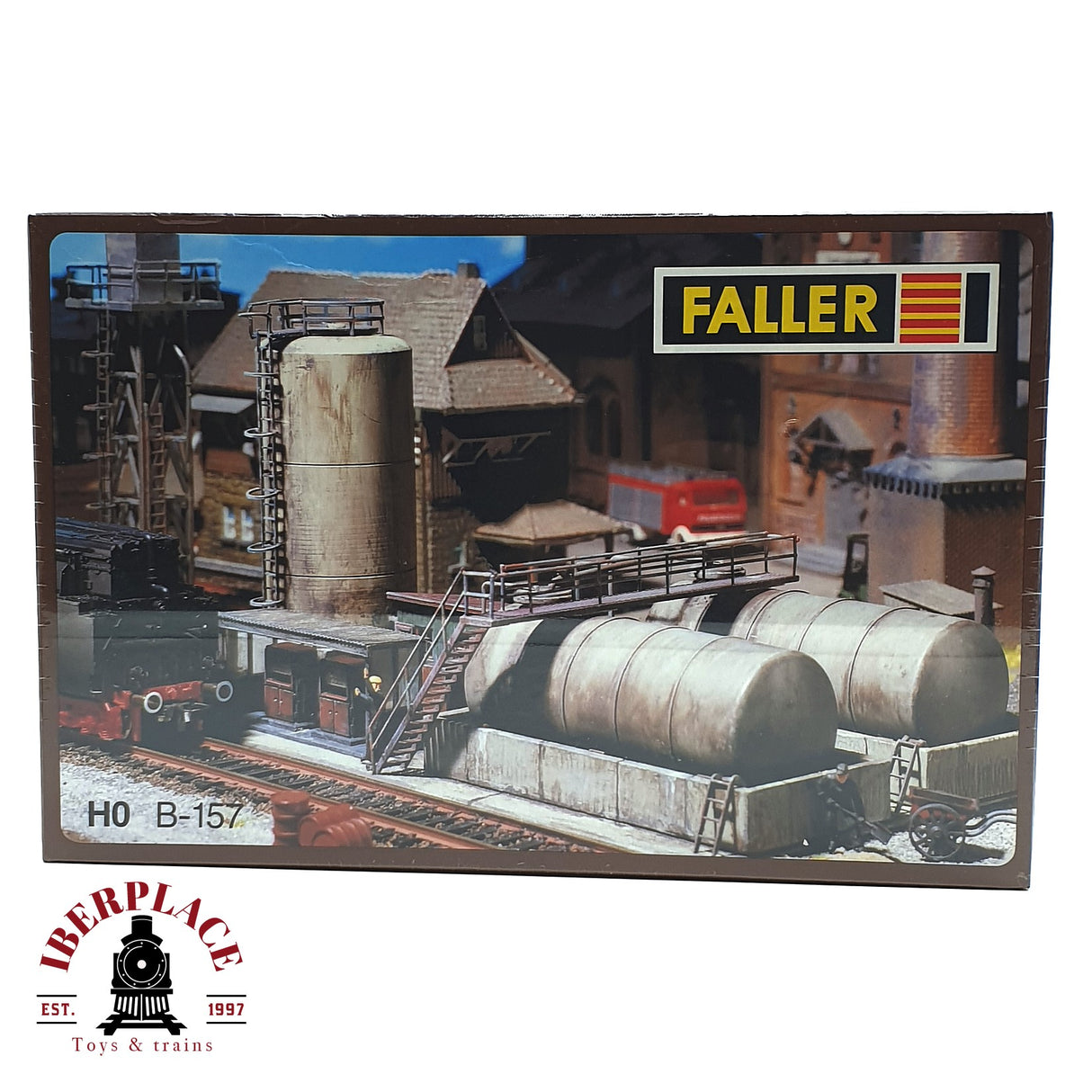 💡 Faller B-157 gasolinera de gasóleo Kit de montaje H0 escala 1:87 E17