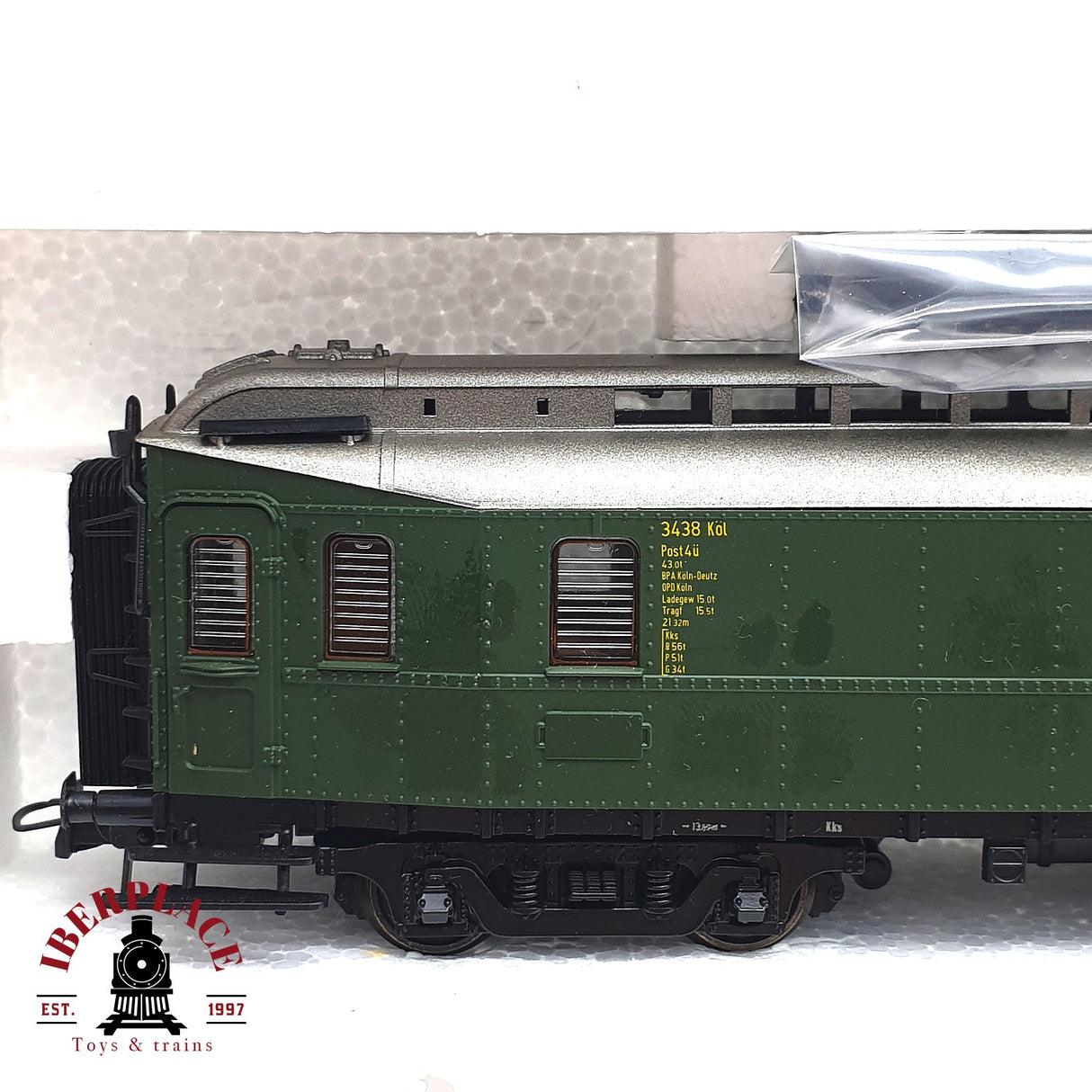 ♻️ DC 3x Roco vagones pasajeros vagon correos DSG Clase 2 DB H0 escala 1:87 E17