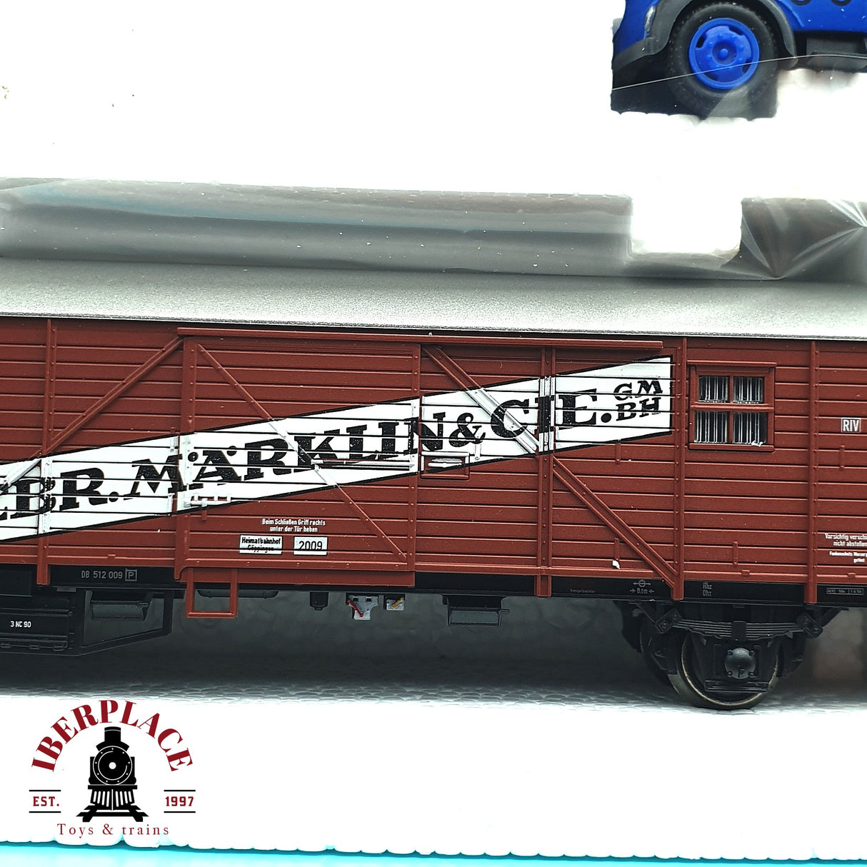 ♻️ AC Märklin 48009 vagón cerrado museumswagen 2009 DB H0 escala 1:87 E17