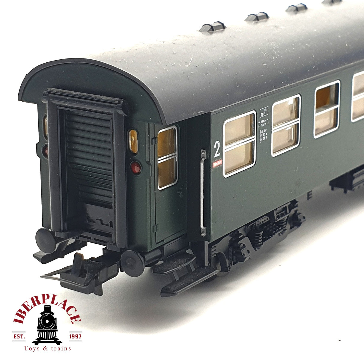 ♻️ AC Roco 4253 vagón pasajeros DB 50 80 29 clase 2 H0 escala 1:87 E17