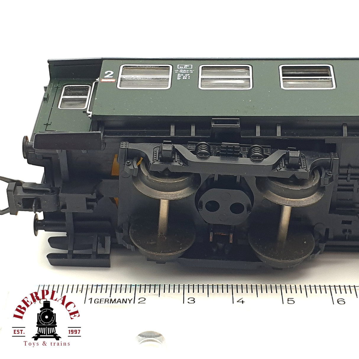 ♻️ AC Roco 4253 vagón pasajeros DB 50 80 29 clase 2 H0 escala 1:87 E17