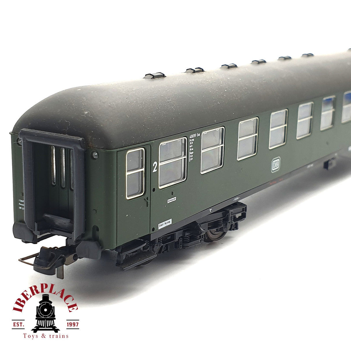 ♻️ DC Roco 44682 vagón pasajeros DB clase 2 H0 escala 1:87 E17