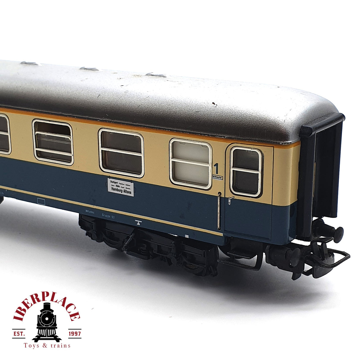 ♻️ Märklin 4044 vagón pasajeros clase 1 Hamburg-Altona DB H0 escala 1:87 E17
