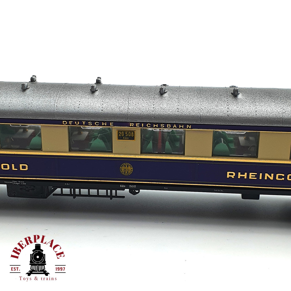 ♻️ DC Liluiput 82400 vagón salón Rheinlgold Mitropa DRG H0 escala 1:87 E17