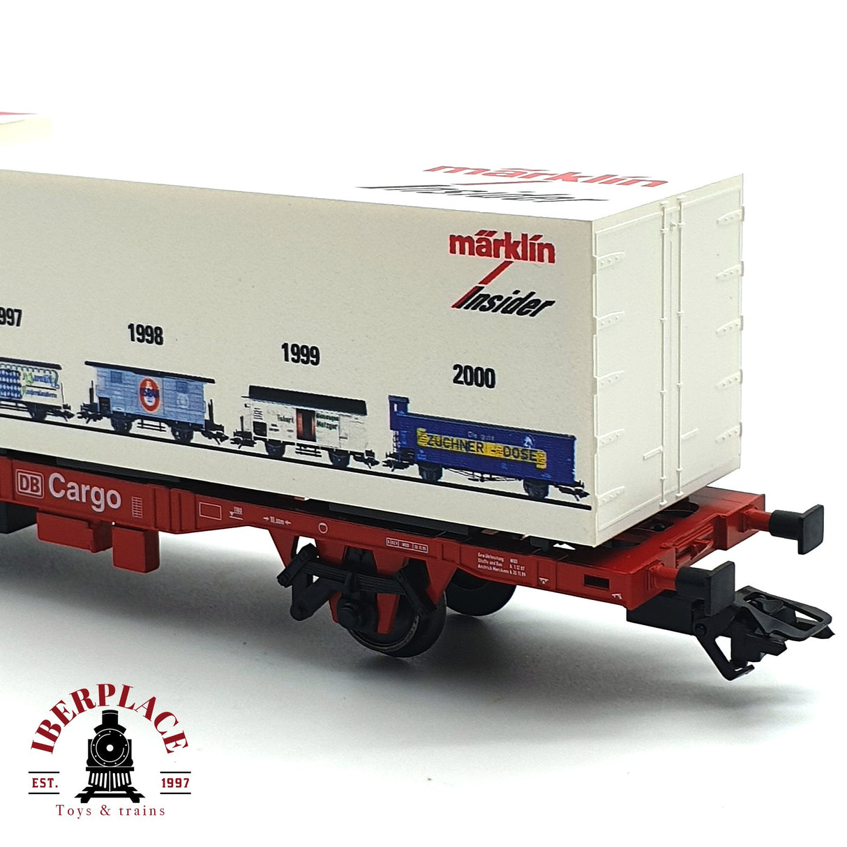 ♻️ Märklin 94339 vagón contenedores 10 años Mitgliedschaft H0 escala 1:87 E17