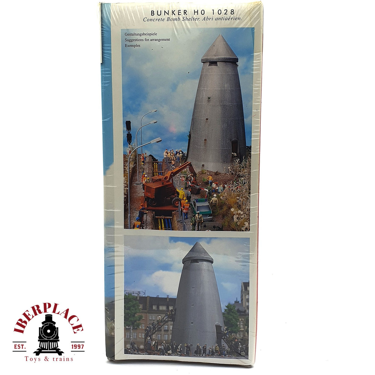 💡 Busch 1028 Bunker Kit de montaje H0 escala 1:87 E18