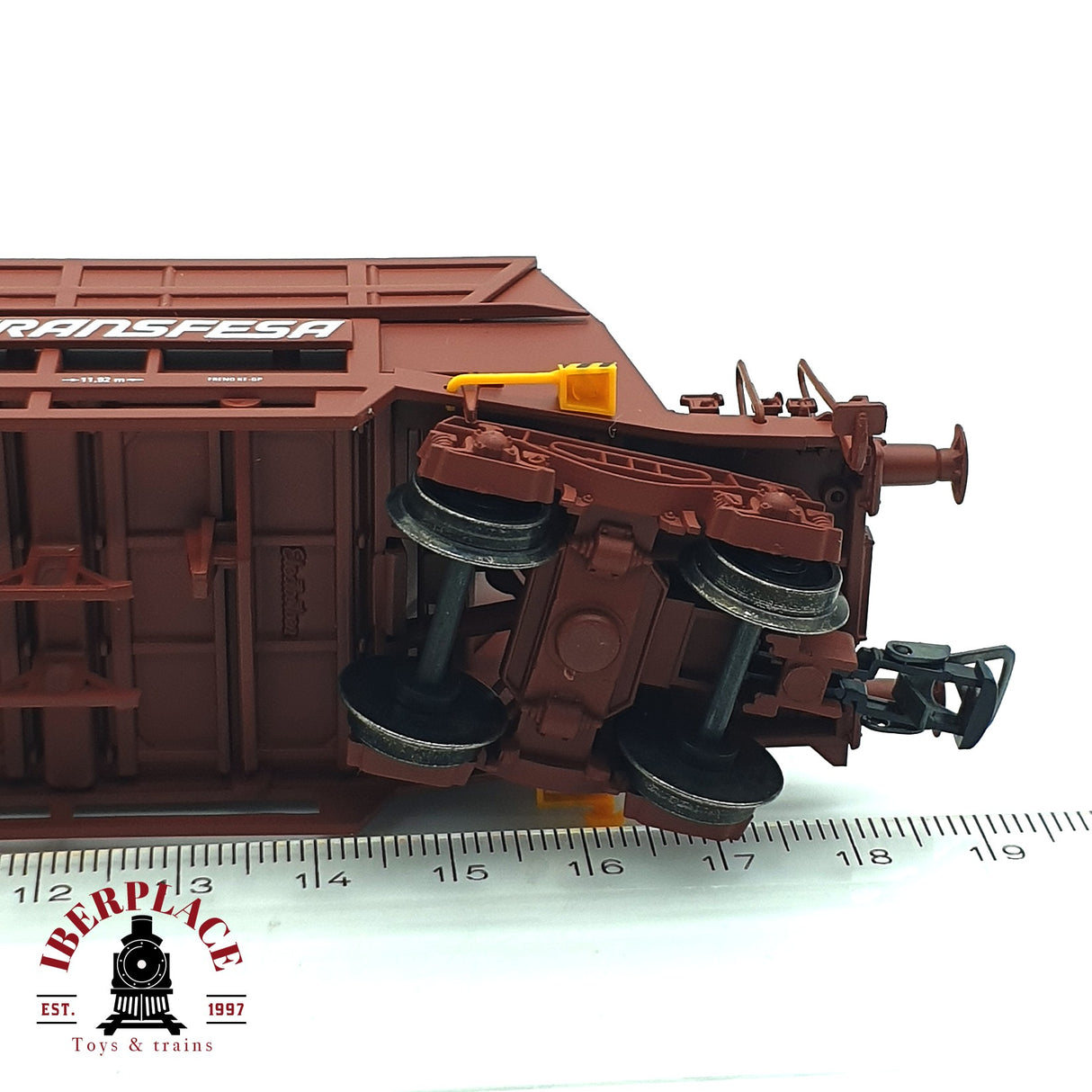 💡DC Electrotren 5751 vagón Tolva Transfesa con gravilla RENFE H0 escala 1:87 A22