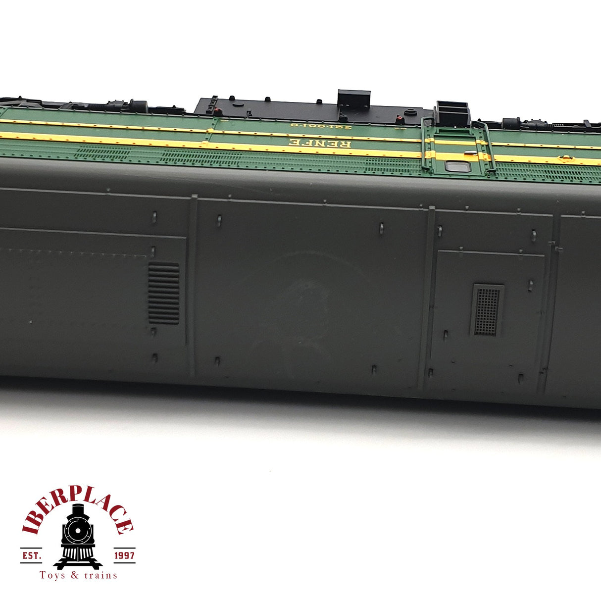 💡AC Electrotren 3101S Digital Locomotora RENFE 321 verde y amarillo Ep IV H0 escala 1:87 A22