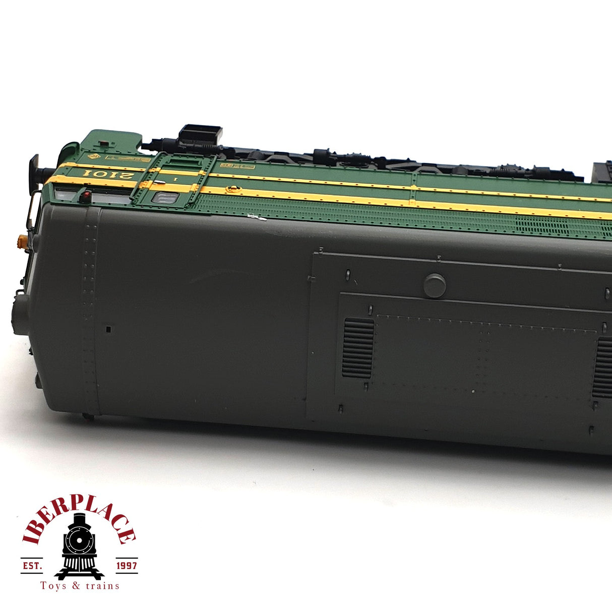 💡AC Electrotren 3101S Digital Locomotora RENFE 321 verde y amarillo Ep IV H0 escala 1:87 A22