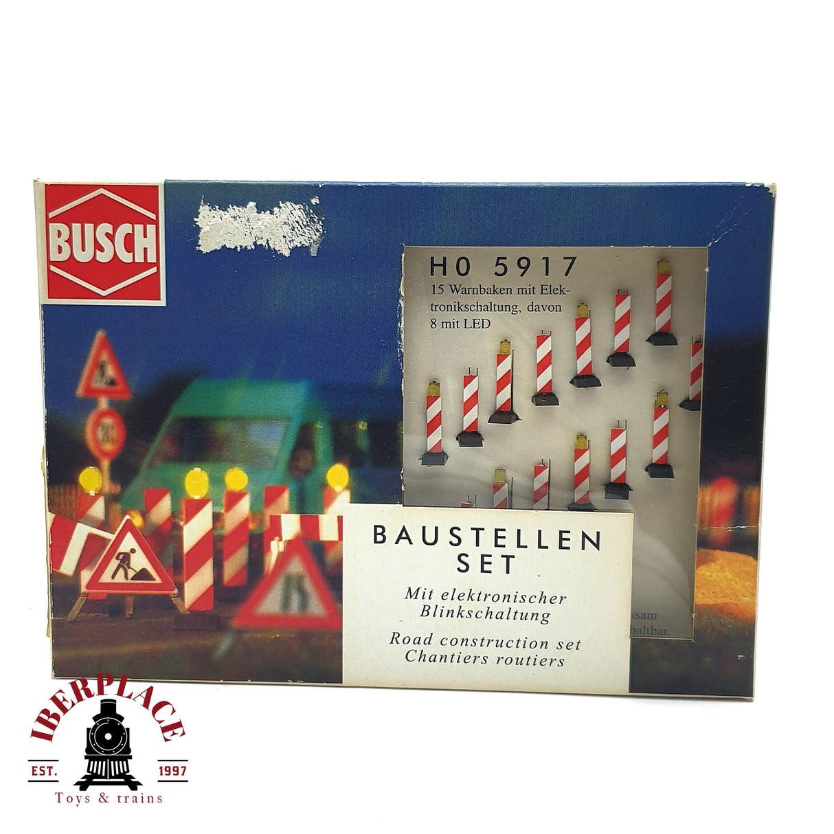 💡 Busch 5917 Control de velocidad en obras kit de montaje H0 escala 1:87 E18