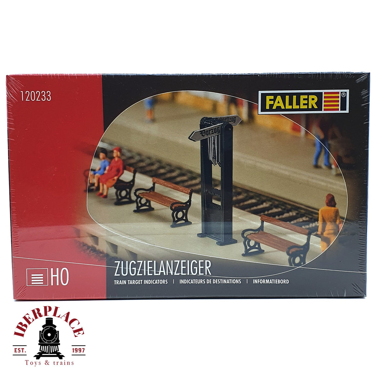 💡 Faller 120233 Indicador de destino del tren Kit de montaje H0 escala 1:87 E18