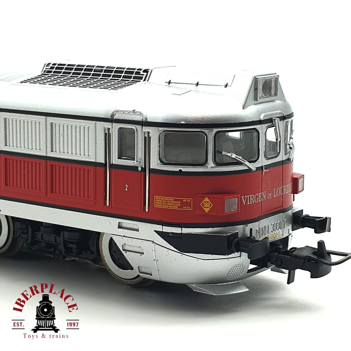 💡AC Electrotren 2302 Locomotora RENFE 353 001 Virgen de Lourdes H0 escala 1:87 A22