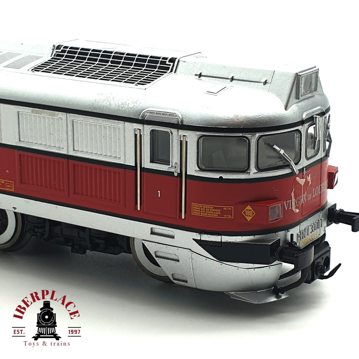 💡AC Electrotren 2302 Locomotora RENFE 353 001 Virgen de Lourdes H0 escala 1:87 A22