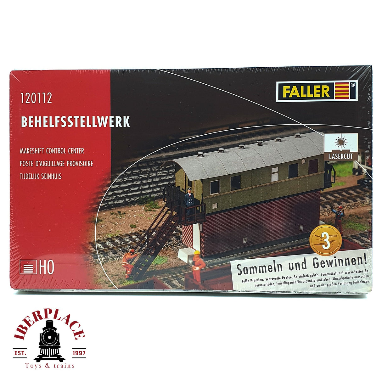 💡 Faller 120112 caseta de señalización provisional Kit de montaje H0 escala 1:87 E18