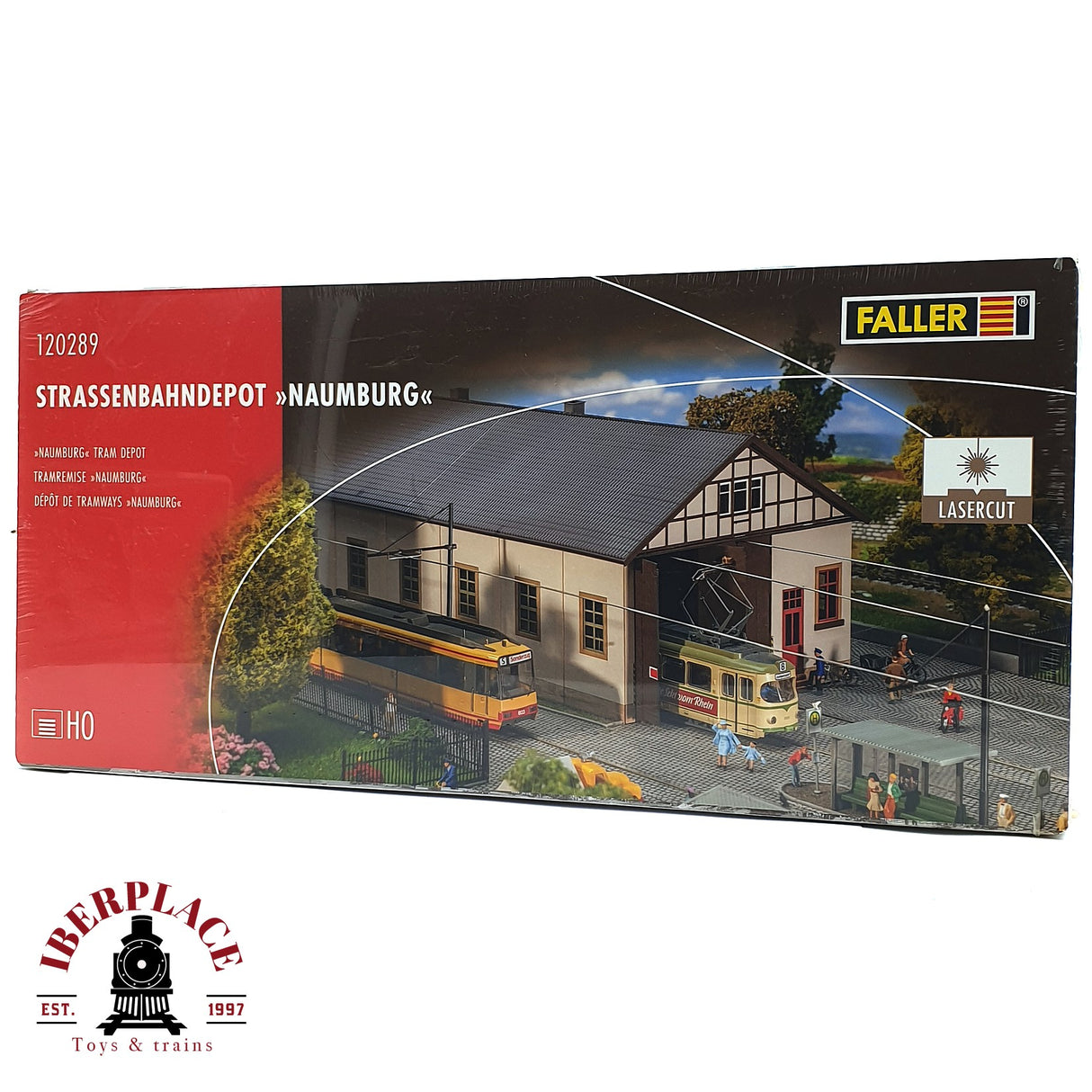 💡 Faller 120289 Depósito de tranvías de Naumburg Kit de montaje H0 escala 1:87 E18