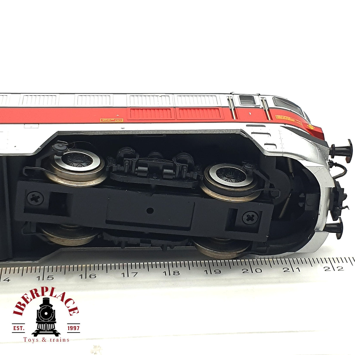 💡AC Electrotren 2302 Locomotora RENFE 353 001 Virgen de Lourdes H0 escala 1:87 A22