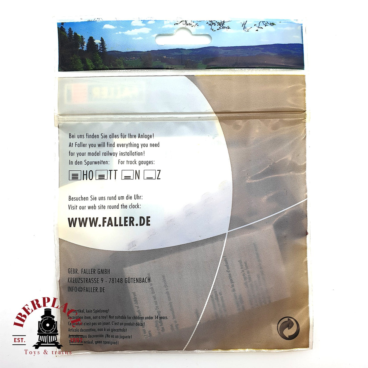 💡 Faller 180973 Jardineras kit de montaje H0 escala 1:87 E18