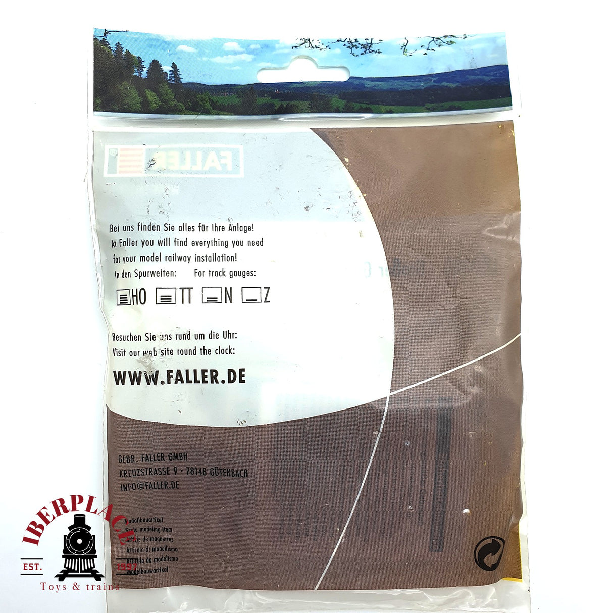 💡 Faller 180966 Depósito de gas grande kit de montaje H0 escala 1:87 E18